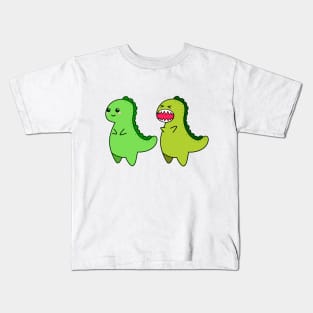 kawaii cute t-rex tyrannosaurus rex Kids T-Shirt